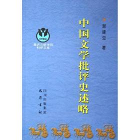 中国文学批评史述略 中国现当代文学理论 谢建忠 新华正版