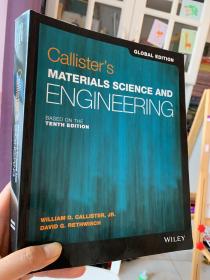 现货  Callister′s Materials Science and Engineering   英文原版 材料科学与工程基础 William D. Callister 小威廉·卡丽斯特