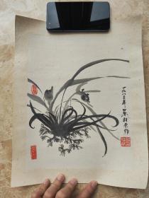 镇江著名古旧书画修复名家---严桂荣