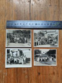 解放初广州第一师范学校照片四张