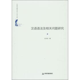 汉语语法及相关问题研究 语言－汉语 王兴才 新华正版