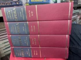 现货 The New Grove Dictionary of Opera: 4 Volumes  英文原版 新格罗夫歌剧辞典：4卷全  斯坦利·萨迪（Stanley Sadie）1992年初版