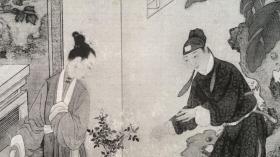 仇英人物十二开