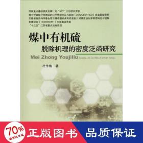 煤中有机硫脱除机理的密度泛函研究 大中专公共基础科学 杜传梅 新华正版