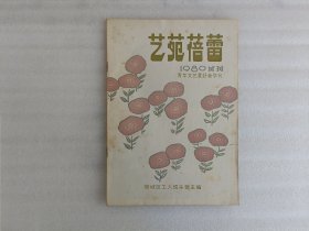 艺苑蓓蕾1980试刊【有黄斑】实物拍图