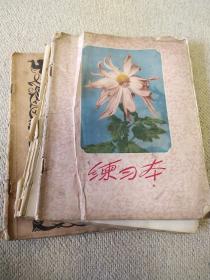 六七十年代手抄象棋残局谱三本。