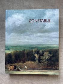 John Constable: Impressions of Land, Sea and Sky 约翰·康斯特勃画册【已绝版。英文版，精装12开铜版纸印刷，锁线装订】裸书2.6公斤重