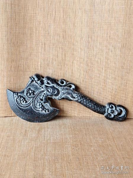 古董 古玩收藏 铁器 镇宅 招财辟邪 古代铁斧尺寸长宽高:25--11.5--2.