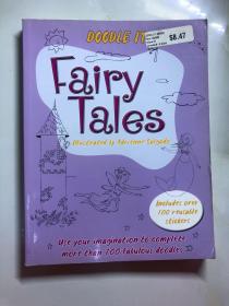 Fairy Tales：Use your Imagination to Complete more than 100 fabulous Doodles 童话涂鸦（英文原版书）大16开本