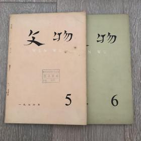 文物 （1976年第5、6辑）共2本