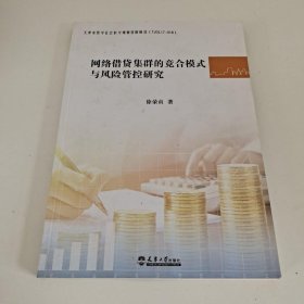 正版 网络借贷集群的竞合模式与风险管控研究 徐荣贞 天津大学出版社
