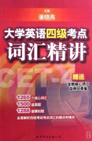 全新正版 大学英语四级考点词汇精讲 潘晓燕 9787506288958 世界图书出版公司