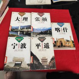中国历史文化名城丛书:喀什.平遥.大理.张掖.宁波.南京[6本合售]