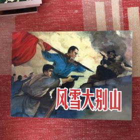 风雪大别山50开平装连环画小人书