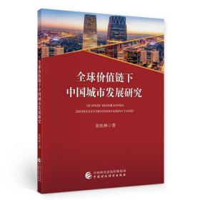 全球价值链下中国城市发展研究张松林中国财政经济出版社一