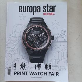 歐洲之星2020/3（瑞士名表雜志，16開，總98頁，全新的，德文版，europa   start是瑞士最悠久的腕表，1920年創刊）