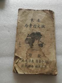 安东诚文信书局草诀歌（缺不缺页，我不清楚，每一页都拍图上传了。不想买，又喜欢的朋友，可以自己去打印）