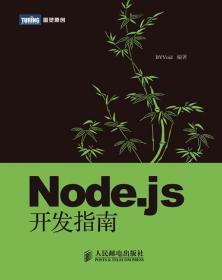Node.js开发指南 9787115283993