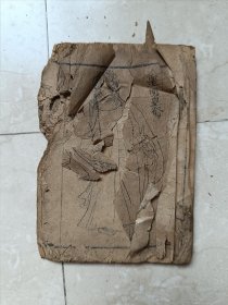 清代山东少见带图鼓词《通州霸》一册，品弱