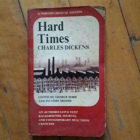 1966年 英文版  Hard  Times   CHARLES  DICKRNS   艰难时世   英  狄更斯  著    有损，如图。
