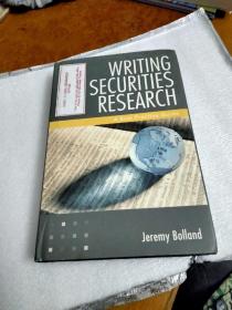 WRITING SECURITIES RESEARCH