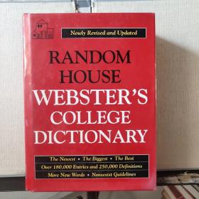 RANDOM HOUSE WEBSTER'S COLLEGE DICTIONARY（Newly Revised and Updated）英文原版