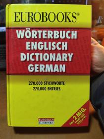 EUROBOOKS WORTERBUCH ENGLISCH DICTONARY GERMAN德英词典 Lechner's Englisch Wörterbuch. Deutsch Englisch