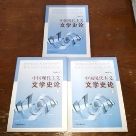 中国现代主义文学史论上中下，内页全新未使用