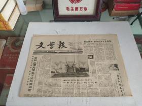 文学报1991年6月20日(首届上海文学艺术奖隆重颁发，《我的同事们》韩小惠，《读两篇小小说》秦瘦鸥)