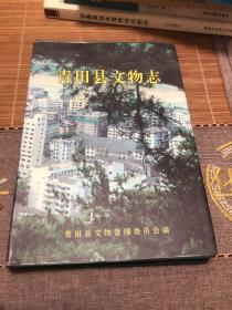 青田县文物志