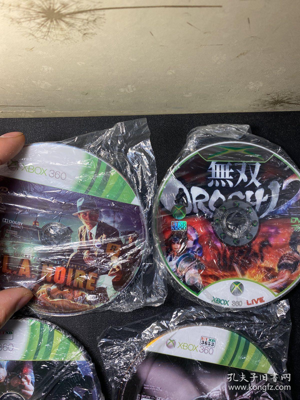 游戏xbox360游戏光盘黑色洛城lanoire空中冲突太平洋航母airconflicts