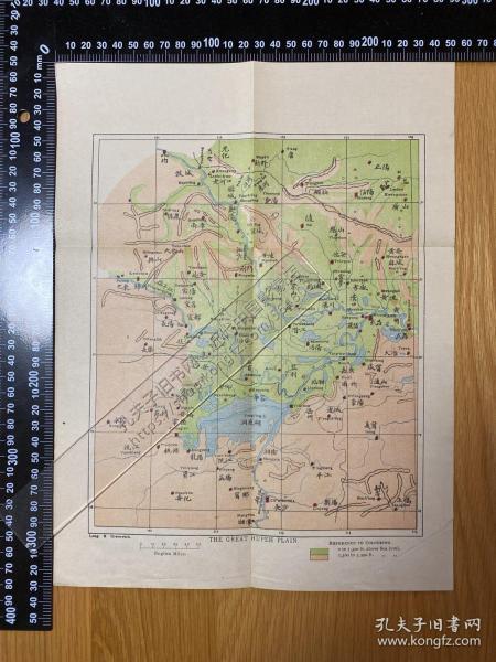 1908年湖北平原地圖（A. Richard，夏之時）【map013（2）】