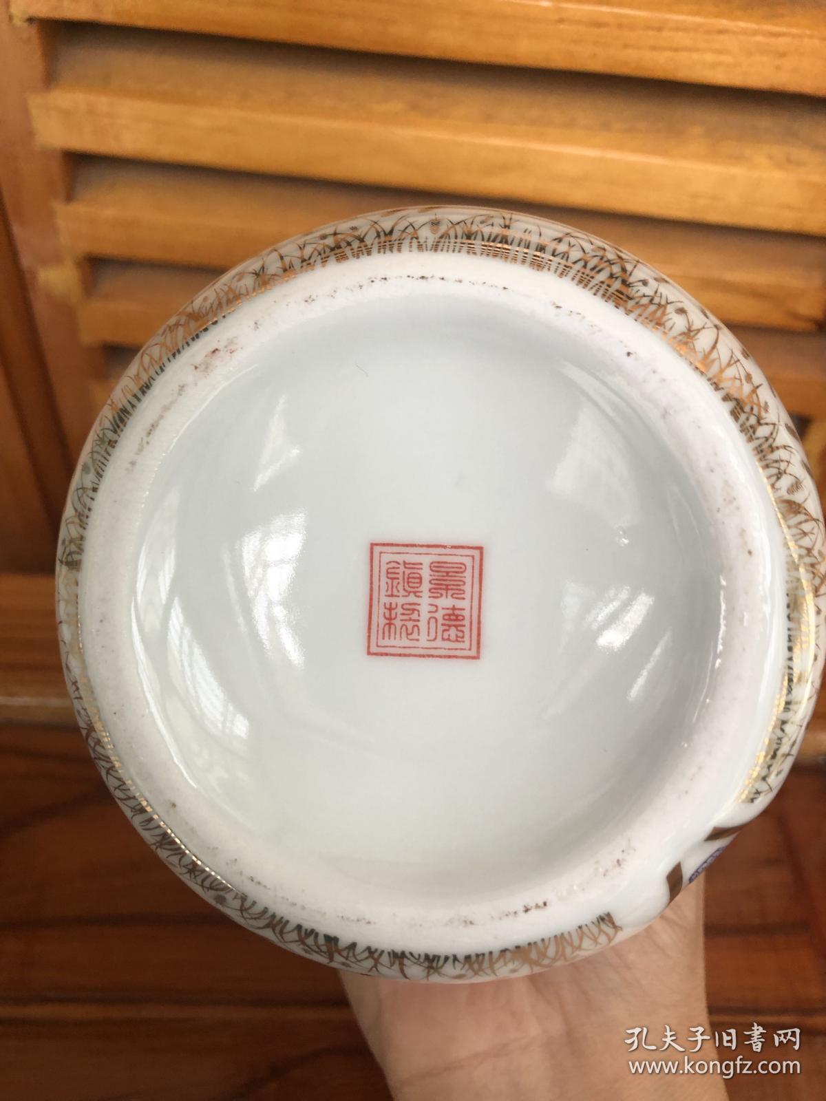 景德镇制葫芦酒瓶 八大作坊酒瓶(瓷盖子)