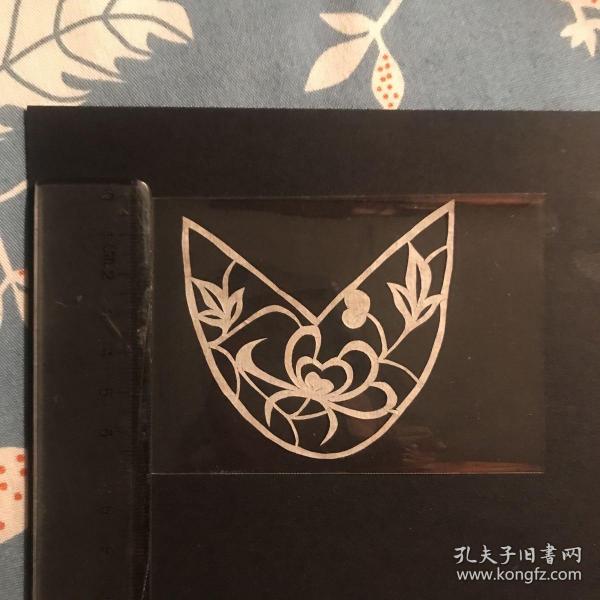 老鞋花剪纸 (菊寿延年_2)1张白色