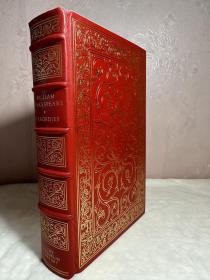 《莎士比亚悲剧六部》，Franklin Library Shakespeare Six Tragedies, 史上100本最伟大名著系列真皮精装书