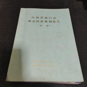 江西省南昌市城市防洪规划报告（修编）
