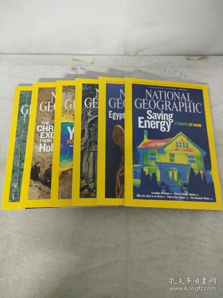 NATIONAL GEOGRAPHIC 美國國家地理雜志 英文版 2009年（共6冊合售）