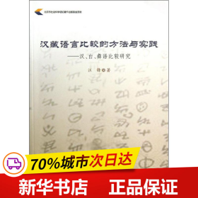 保正版！汉藏语言比较的方法与实践9787301229057北京大学出版社汪锋