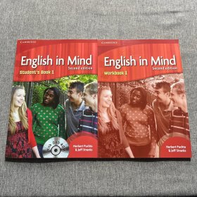 English in Mind Student's Book1 +Workbook1(两本合售)