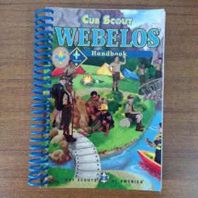 Cub Scout Webelos Handbook（英文原版彩图，美国童子军手册）