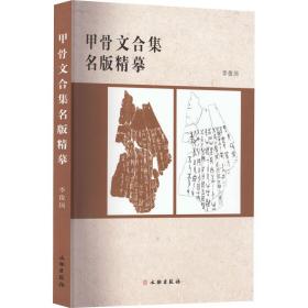 甲骨文合集名版精摹 中国历史 李俊国 新华正版