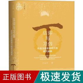信仰与俗 社会史视野下的唐代道教 宗教 王永 新华正版