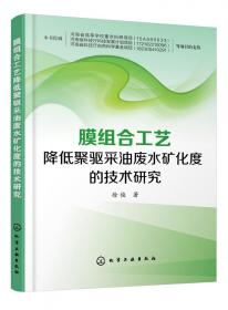 全新正版 膜组合工艺降低聚驱采油废水矿化度的技术研究 徐俊 9787122331373 化学工业