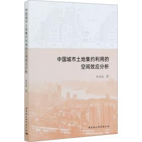 保正版！中国城市土地集约利用的空间效应分析9787520355520中国社会科学出版社朱志远