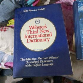 WEBSTER\'SNEWINTERNATIONALDICTIONARY----国际词典