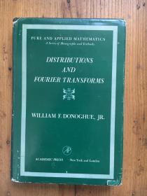 DISTRIBUTIONS AND FOURIER TRANSFORMS 分布与傅里叶变换 【英文原版 精装 1969年】