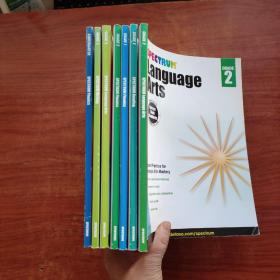 Spectrum Language Arts,Reading,Phonics, Grade 1,2,K共7本合售