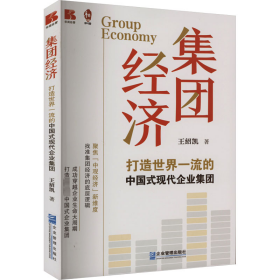 集团经济 打造世界的中国式现代企业集团 管理理论 王绍凯 新华正版