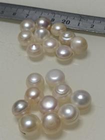 大個天然珍珠70顆12mm+-（11.6-12.5mm）