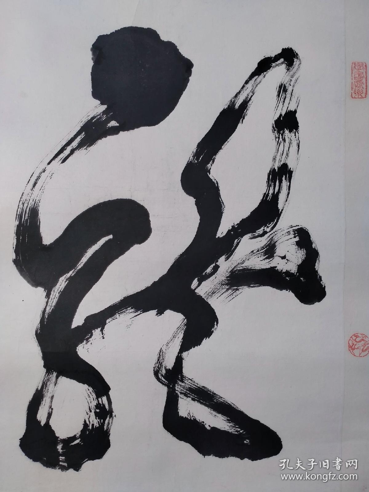 张伯义(石竹)书法一幅,尺寸68×61cm,张老今年也80多岁了,是中国航天